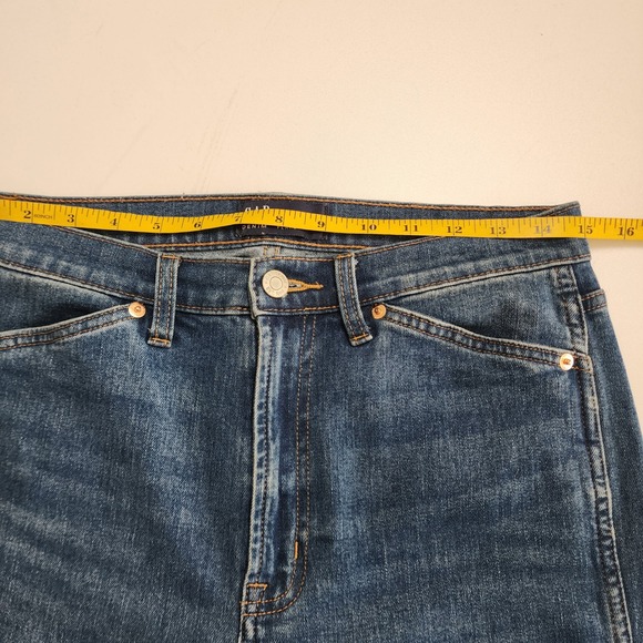 GAP Womens High Rise Flare Jeans Size 6/28R Hendrix Wash Medium Denim - Picture 10 of 15